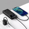 Павер банк baseus 10000mAh 15W (PPDML-I01) Black павербанк с дисплеем и быстрой зарядкой