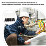 Трубки для изоляции проводов набор 100 шт термоусадки 1,5мм 2,5мм 4мм 6мм 10мм 13мм черные