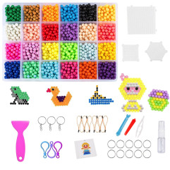 Mозаика с водой аква мозайка детская аквамозайка водная мозаика аквамозаика aquabeads 2400 шт