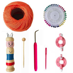 Устройство для вязания шнура шнуроплет куколка для вязания шнура knitting dolly