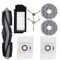 Змінні аксесуари для Ecovacs Deebot X1 Series і T10 Omni (8 предметів) Змінні аксесуари для Ecovacs Deebot X1 Series і T10 Omni (8 предметів)
