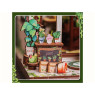 Book Nook Green Life Bookshop набор для сборки, 196 деталей