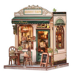 Book Nook Sunny Cafe набор для сборки, 233 детали