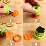 Кухонный набор с костюмом повара для детей (зелёный)