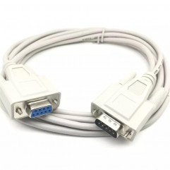 Кабель нуль-модемный мама-папа RS232 DB9 COM 140 см